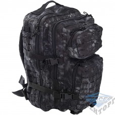 Рюкзак штурмовой большой LASER CUT 36л (51х29х28) камуфляж Kryptec NIGHT