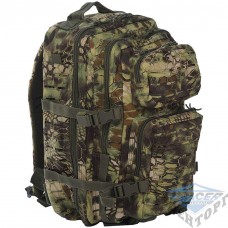 Рюкзак штурмовой большой LASER CUT 36л (51х29х28) камуфляж Kryptec WOOD