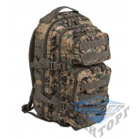 Рюкзак штурмовой малый 20л (42х20х25) камуфляж Digital woodland
