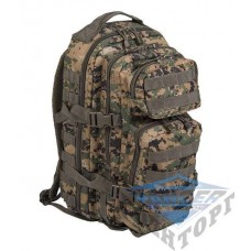 Рюкзак штурмовой малый 20л (42х20х25) камуфляж Digital woodland