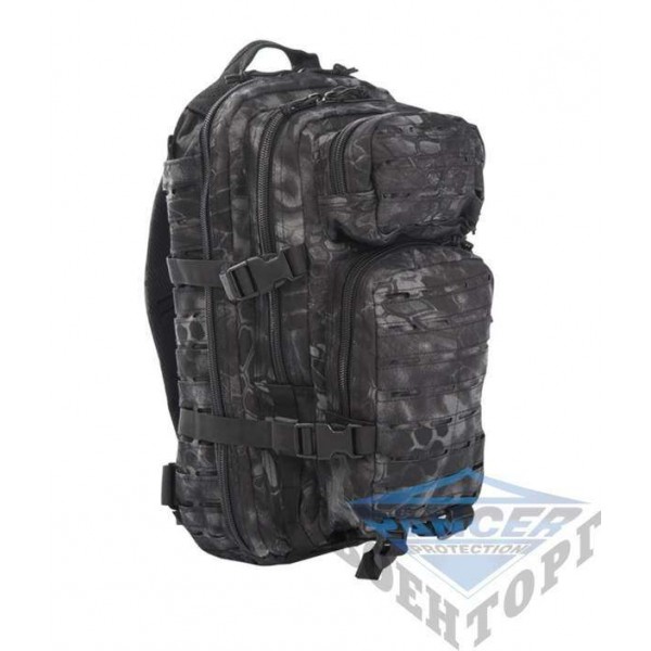 Рюкзак штурмовой малый LASER CUT 20л (42х20х25) камуфляж Kryptec NIGHT - 2591684