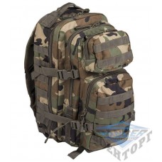 Рюкзак штурмовой малый 20л (42х20х25) камуфляж woodland