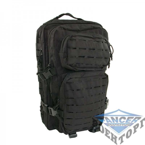 Рюкзак штурмовой малый LASER CUT 20л (42х20х25) черный - 2591692