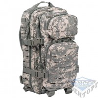 Рюкзак штурмовий малий LASER CUT 20л (42х20х25) камуфляж AT-digital (ACU)