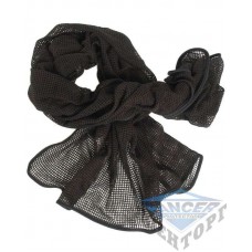 Сетка-шарф маскировочная черная 190х90 см (65% полиэстер/35% хлопок)