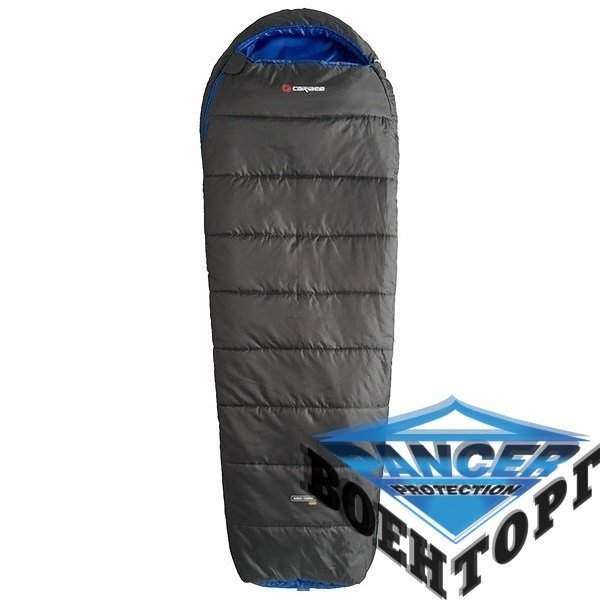 Спальний мішок Caribee Nordic Compact 1300 / 0Graphite/Blue (Right) - 2591782