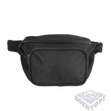 Сумка поясная черная Мил тек