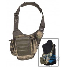 Сумка плечевая универсальная большая SLING BAG камуфляж A-TACS FG