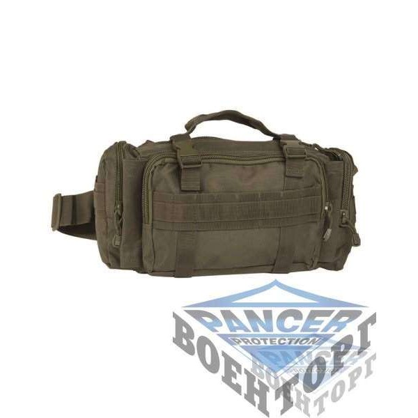 Сумка поясная FANNY PACK большая (37х20х8) олива - 2592032
