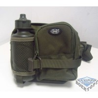 Сумка поясная на 4 кармана, с флягой 0,7 л, MFH