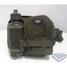 Сумка поясная на 4 кармана, с флягой 0,7 л, MFH