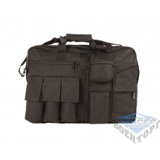 Сумка-рюкзак CARGO MUSETTE BAG (50х20х27) 35л чорний