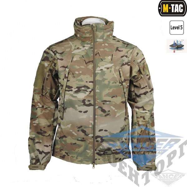 Тактична куртка Soft shell MULTICAM - 2592077