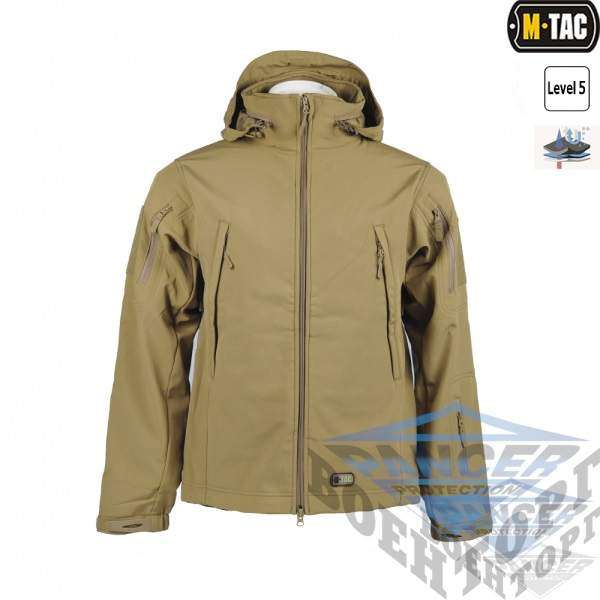 Тактична куртка SOFT SHELL tan - 2592080