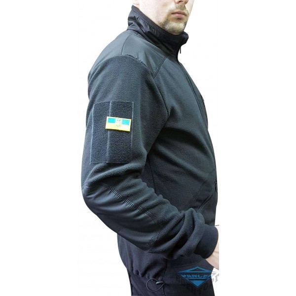 Тактична флісова кофта чорна - 2592095