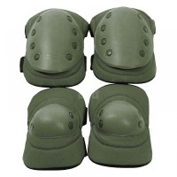 Тактичні наколінники + налокітники U. S. Army олива