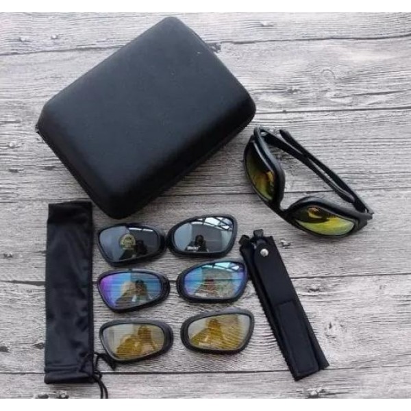 Очки тактические Daisy C5 USA Military (с поляризацией) Черные - 2592122 Очки тактические Daisy C5 USA Military (с поляризацией) Черные - 2592122