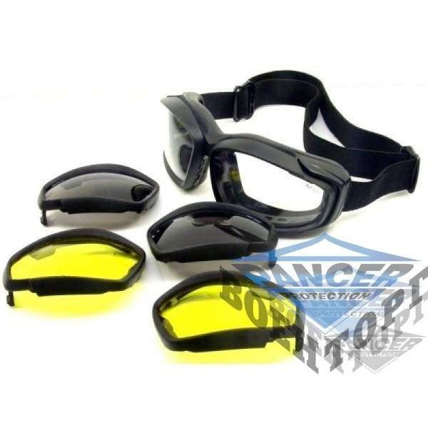 Тактические противоосколочные очки ESS ADVANCER V12. BLACK. ОРИГИНАЛ - 2592135