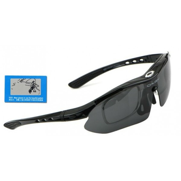 Окуляри тактичні OAKLEY (5 лінз) з поляризацією Чорні - 2592154 Окуляри тактичні OAKLEY (5 лінз) з поляризацією Чорні - 2592154