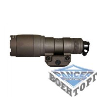 Тактический фонарик с креплением на планку Пикатинни EMERSON SF Style M300 Mini LED WeaponLight Tan