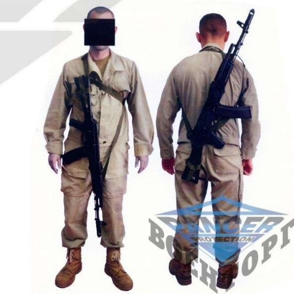 Тактический трехточечный ремень для автомата Калашникова - 2592203