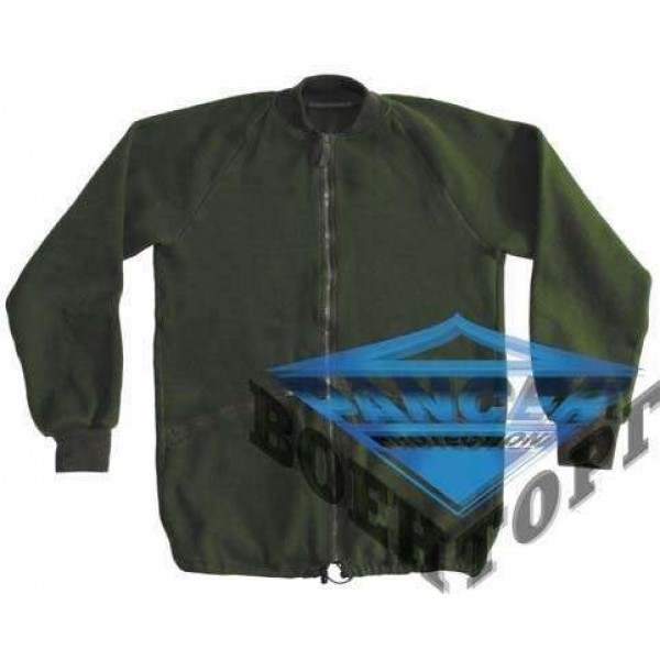 Флісовий жакет Brit. Fleece jacket , olive , used. - 2592265