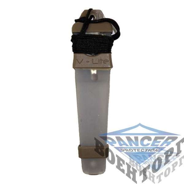 Фонарик FMA Velcro Safty Lite White Light Khaki - 2592277