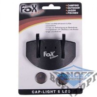 Фонарик для кепки Max Fuchs Black