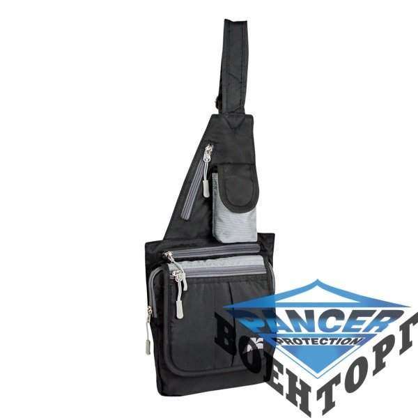 Сумка Marsupio Djerba Cross Nero Grigio - 2592342