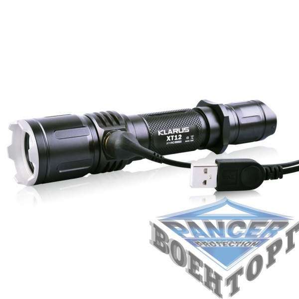 Фонарь Klarus XT12 Black - 2592424