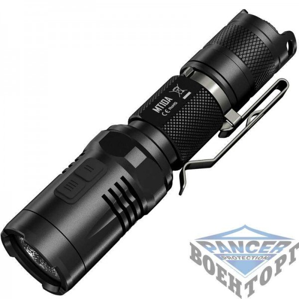 Фонарь Nitecore MT10A (Сree XM-L2 U2, 920 люмен, 10 режимов, 1хAA) - 2592470