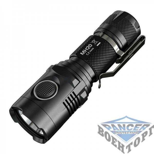 Ліхтар Nitecore MH20 (Сгее XM-L2 U2, 1000 люмен, 8 режимів, 1х18650, USB), теплий білий - 2592471