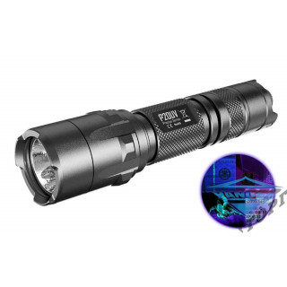 Ліхтар Nitecore P20UV (Cree XM-L2 T6 + ultraviolet LED, 800 люмен, 12 режимів, 1x18650)