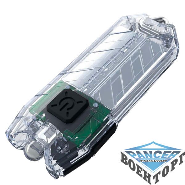 Фонарь Nitecore TUBE (Cree XP-G R5, 45 люмен, 2 режима, USB), прозрачный - 2592517
