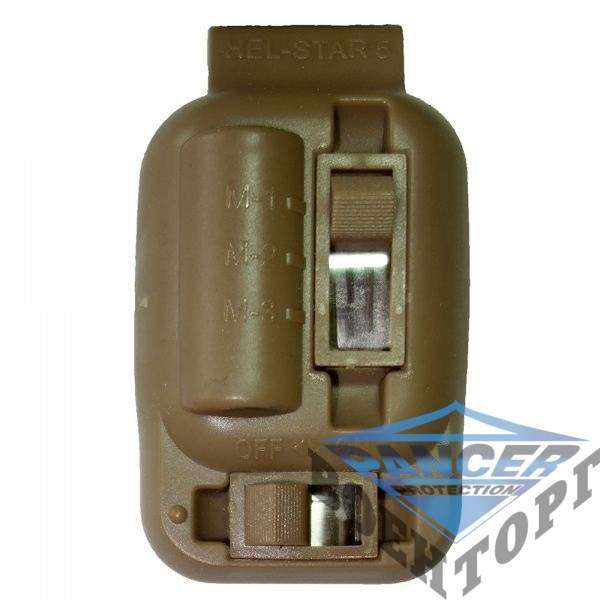 Фонарь-маркер на каску FMA HEL-STAR 5 DE Green Light - 2592565