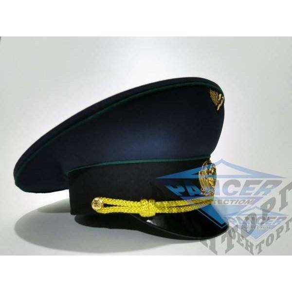 Фуражка ЖД арт.011, т.синяя - 2592596