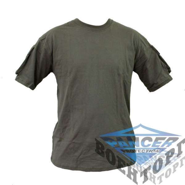 Футболка MIL-TEC тактическая T-Shirt OD - 2592895