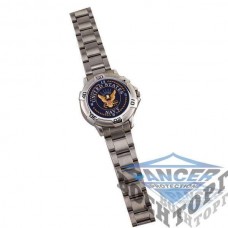Часы Rothco Navy Logo Watch / Chrome stainless Steel
