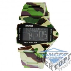 Годинник Skmei 0817 Green Camouflage