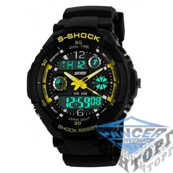 Годинник Skmei 0931 Black-Yellow - 2592993