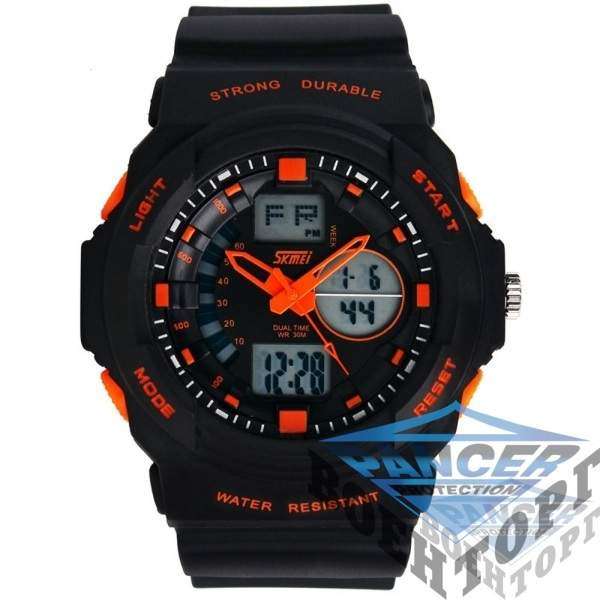 Годинник Skmei 0955 Black-Orange - 2592998
