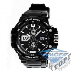 Годинник Skmei 0990 Black-White