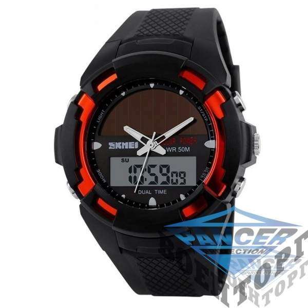 Годинник Skmei 1056 Black-Red - 2593018