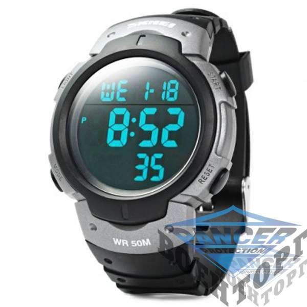 Часы Skmei 1068 Black - 2593025