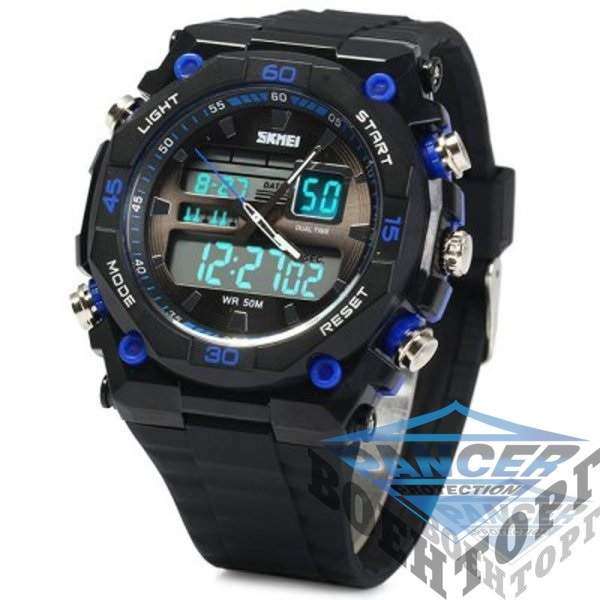 Часы Skmei 1092 Black-Blue - 2593026