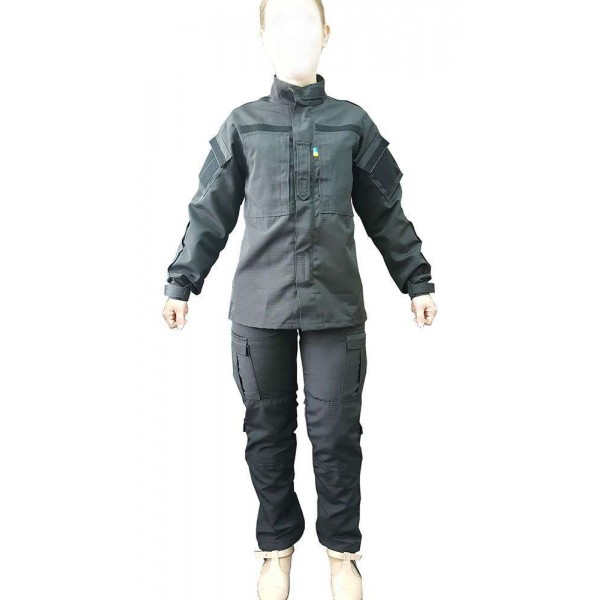 Чорна військова форма жіноча - 2593039 Чорна військова форма жіноча - 2593039