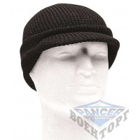 Шапка JEEP CAP черная (100% шерсть)