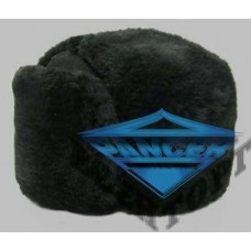 Шапка ушанка НГУ черная искусственный мех