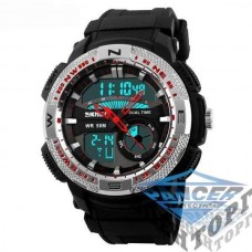 Часы Skmei 1109 Black-Steel