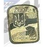 Шеврон Україна зелений